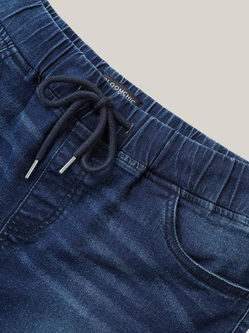 Stretchy Plus Size Denim Shorts
