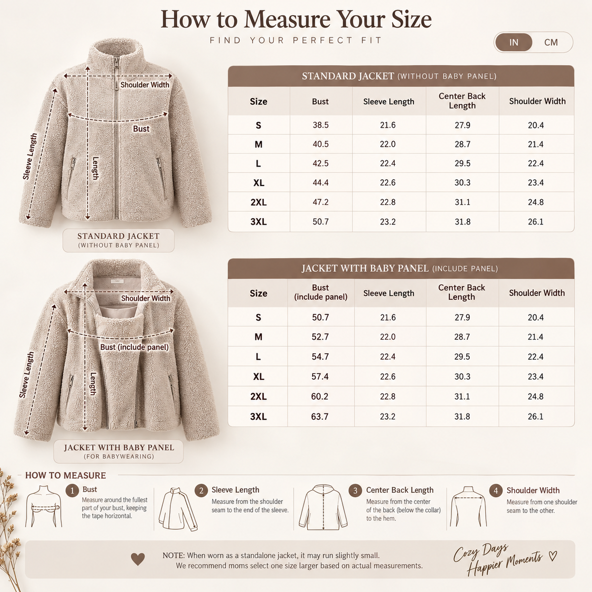 CozyMama | 2-in-1 Jacket