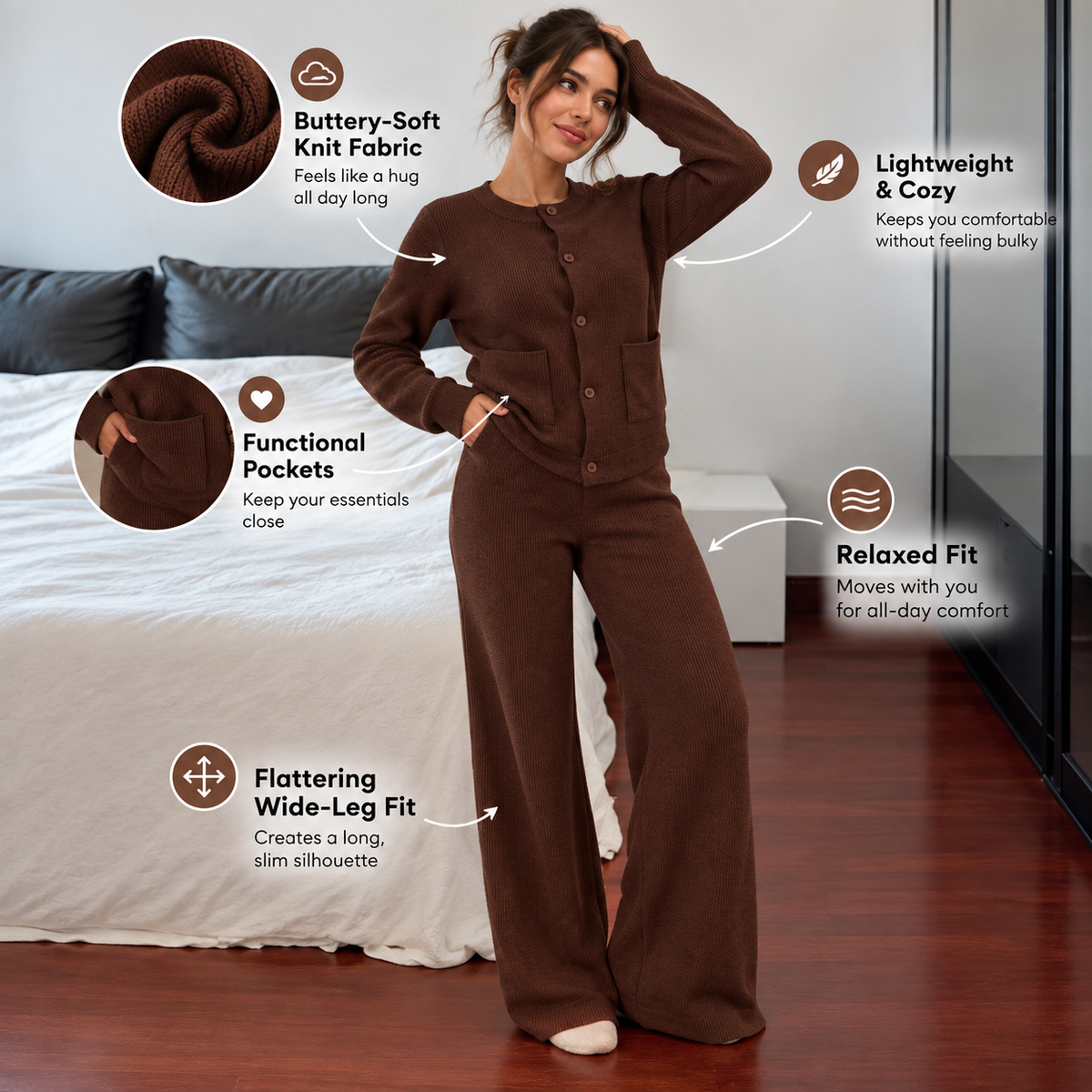 Fallé™ Cozy Knit Set