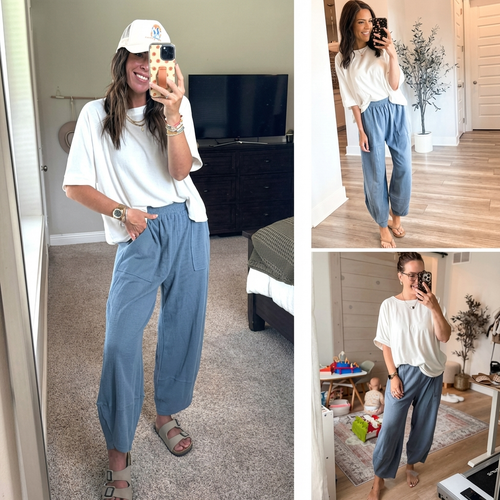 Unik - Wide Leg Relaxed Fit Pants