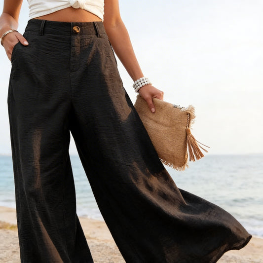 Unik - Silhouette Linen Pants