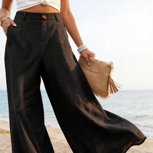 Unik - Silhouette Linen Pants