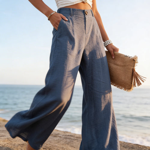 Unik - Silhouette Linen Pants