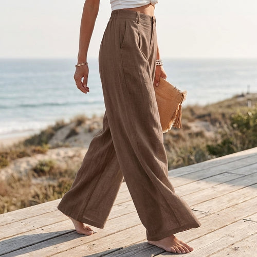 Unik - Silhouette Linen Pants