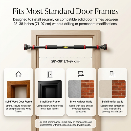 Elevate™ - Premium Doorway Pull-Up System