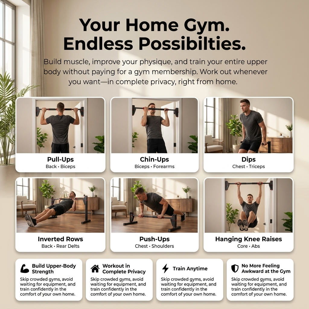 Elevate™ - Premium Doorway Pull-Up System