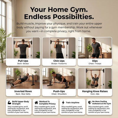 Elevate™ - Premium Doorway Pull-Up System