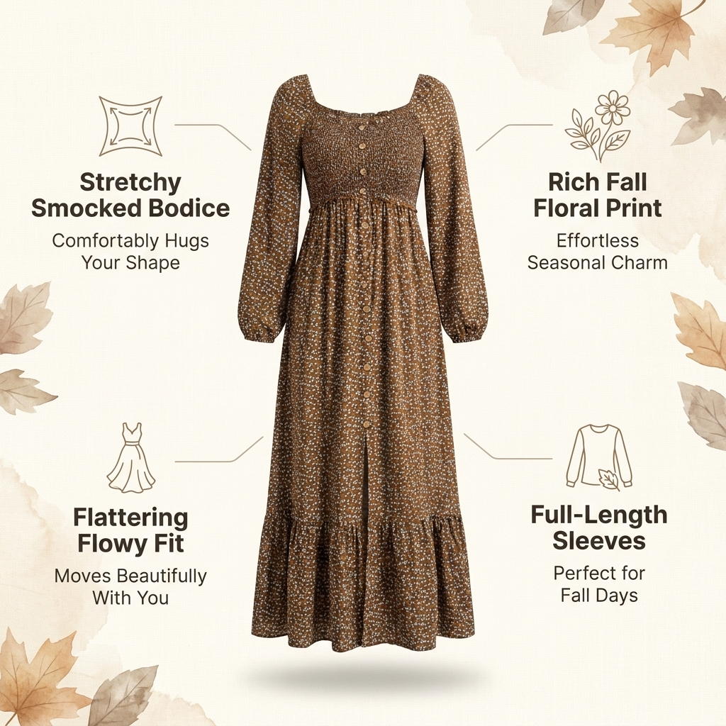 Floralia Fall Dress