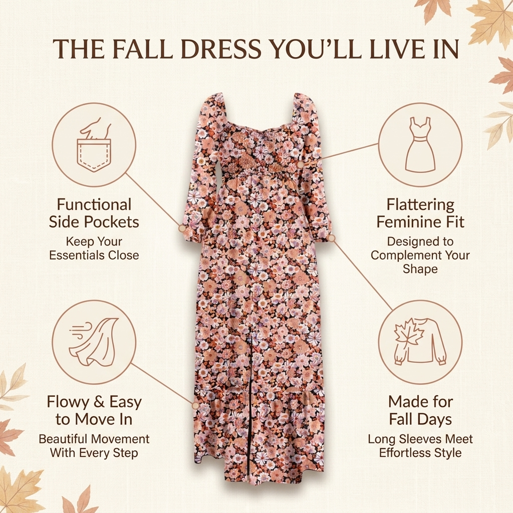 Floralia Fall Dress