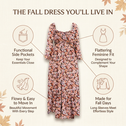 Floralia Fall Dress