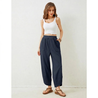 Unik - Wide Leg Relaxed Fit Pants